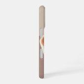 Coque iPhone 16 Vintage Latte Art (Côté droit)