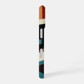 Coque iPhone 16 Vintage Minimalist Espresso (Côté droit)