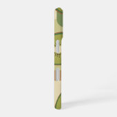 Coque iPhone 16 Vintage Pattern with Stylized Kiwis (Côté droit)