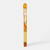 Coque iPhone 16 Vintage Pattern with Stylized Mangoes (Côté gauche)