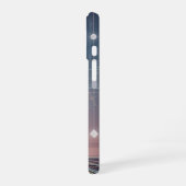 Coque iPhone 16 Vintage Pixel-Arcade Mystic Structure (Côté gauche)