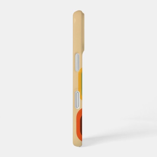 Coque iPhone 16 Vintage Rounded Rectangles (Côté droit)