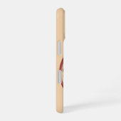 Coque iPhone 16 Vintage Sliced Pomegranate (Côté droit)