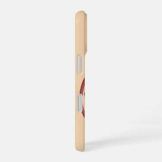 Coque iPhone 16 Vintage Sliced Pomegranate (Côté droit)