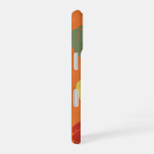 Coque iPhone 16 Vintage Stylized Bell Pepper Pattern (Côté droit)