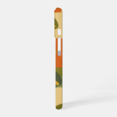 Coque iPhone 16 Vintage Stylized Mushroom Pattern (Côté gauche)