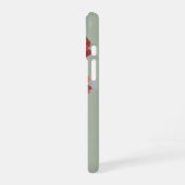 Coque iPhone 16 Vintage Stylized Wild Roses (Côté gauche)