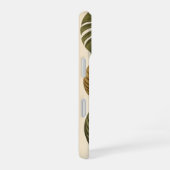 Coque iPhone 16 Vintage Tropical Leaves (Côté droit)