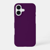 Coque iPhone 16 Violet (Verso)