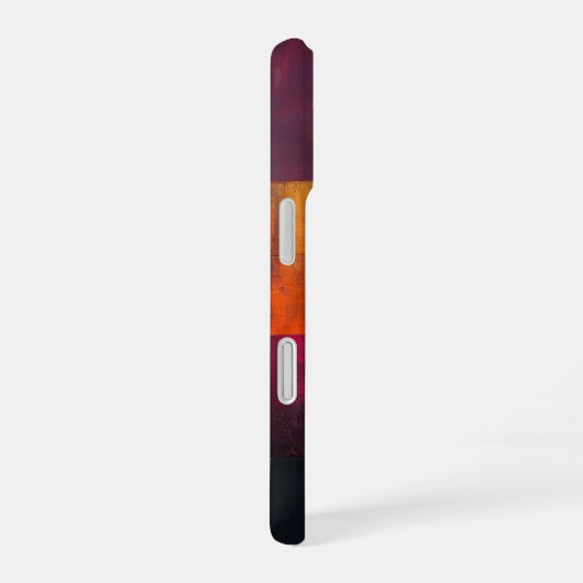 Coque iPhone 16 Violet Ember Fields (Côté droit)