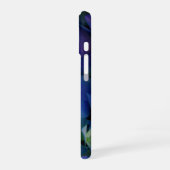 Coque iPhone 16 Violet pourpre rose bleu hortensias fleur floral (Côté gauche)