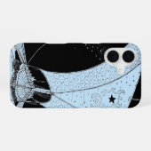 Coque iPhone 16 Voilier Longship Viking (Verso Horizontal)
