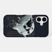 Coque iPhone 16 Vol Anime HARRY POTTER™ avec Buckbeak (Verso Horizontal)