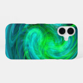 Coque iPhone 16 VORTEX LÉGER, bleu éclatant (Verso Horizontal)