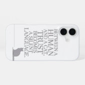 Coque iPhone 16 Votre ami félin (Verso Horizontal)