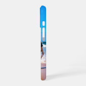 Coque iPhone 16 Votre coque iphone photo avec texte personnalisé (Côté gauche)