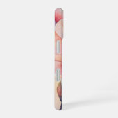 Coque iPhone 16 Votre nom Élégant Magnolia Rose Fleurs (Côté droit)