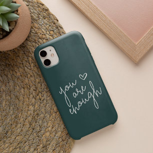 Coque iPhone 16 Vous Êtes Assez   Citation Inspirationnelle Lettré