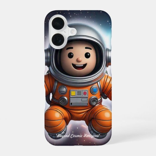 Coque iPhone 16 "Voyage Astral" (Verso)