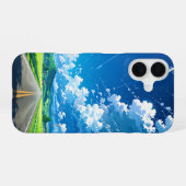 Coque iPhone 16 Voyage d'été (Verso Horizontal)