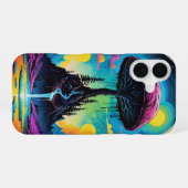 Coque iPhone 16 Voyage en champignons (Verso Horizontal)