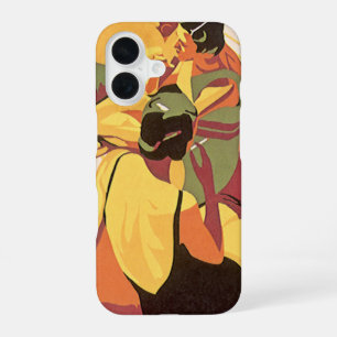 Coque iPhone 16 Voyage Vintage, Vacances sur un Navire de Croisièr