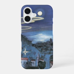 Coque iPhone 16 Vue de Barcelone sur la ville la nuit par Walter G