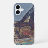 Coque iPhone 16 Vue de Dolný Kubín par Arnold Peter Weisz (Verso)