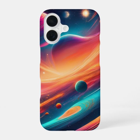 Coque iPhone 16 Vue de l'espace (Verso)