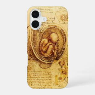 Coque iPhone 16 Vue d'un fœtus dans l'utérus, Ob-Gyn Médical