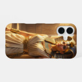 Coque iPhone 16 Wadjet – Ägyptische Schlangengöttin´2 (Verso Horizontal)