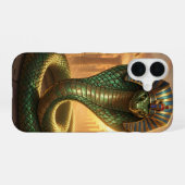 Coque iPhone 16 Wadjet – Ägyptische Schlangengöttin´6 (Verso Horizontal)