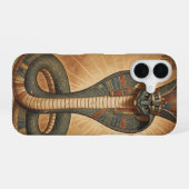 Coque iPhone 16 Wadjet – Déesse serpent égyptienne´7 (Verso Horizontal)