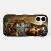 Coque iPhone 16 Wadjet – Egyptian Cobra Goddess´2 (Verso Horizontal)