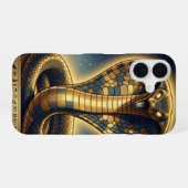 Coque iPhone 16 Wadjet – Egyptian Cobra Goddess´3 (Verso Horizontal)