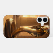 Coque iPhone 16 Wadjet – Egyptian Cobra Goddess´6 (Verso Horizontal)