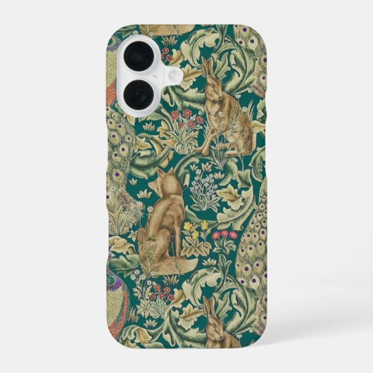 Coque iPhone 16 Walter Morris "Forêt" (Verso)