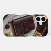 Coque iPhone 16 Wax Sealed Journal Dark Academia Case (Verso Horizontal)