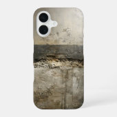 Coque iPhone 16 Weathered Neutral Layers (Verso)