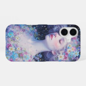 Coque iPhone 16 Whisper of Light – Moonlit Bloom iPhone Case (Verso Horizontal)