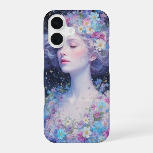 Coque iPhone 16 Whisper of Light – Moonlit Bloom iPhone Case (Verso)