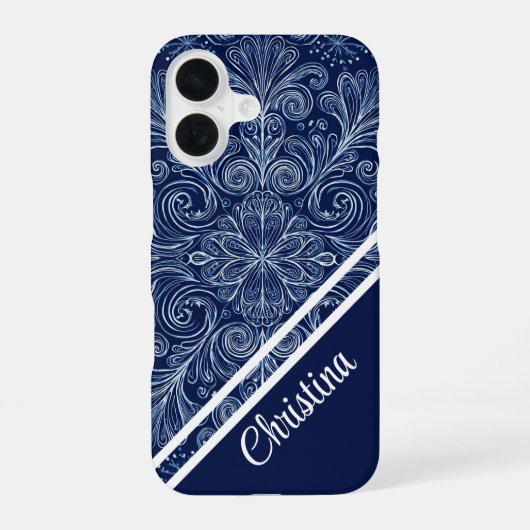 Coque iPhone 16 Whispers congelés (Verso)