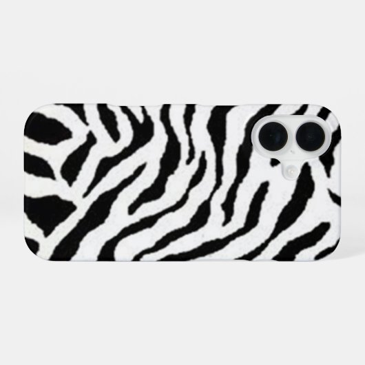 Coque iPhone 16 White lines (Verso Horizontal)