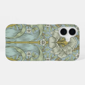Coque iPhone 16 William Morris Spring Thicket : Floral antique (Verso Horizontal)