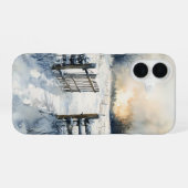Coque iPhone 16 Winter Gate at Sunrise (Verso Horizontal)