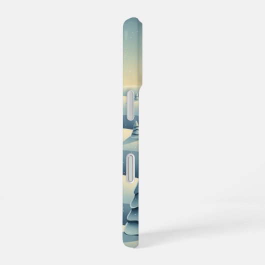 Coque iPhone 16 Winter Quiet Hills (Côté droit)