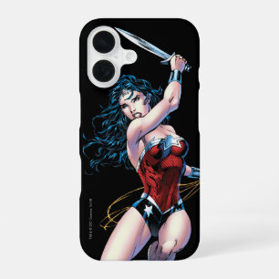 Coque iPhone 16 Wonder Woman Swning Sword