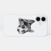 Coque iPhone 16 Yeux de compagnie (Verso Horizontal)