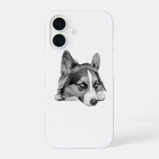 Coque iPhone 16 Yeux de compagnie (Verso)