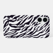 Coque iPhone 16 zèbre (Verso Horizontal)